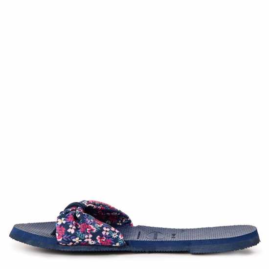 Havaianas Джапанки Women's Saint Tropez Print Navy Flip Flops Navy Blue 