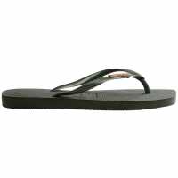 Havaianas Джапанки Hav. Square Logo Metallic Comfy Blu Flip Flops Womens  