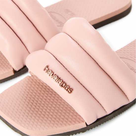 Havaianas Havaianas Hav. You Milan Black 33/34 Flip Flops Womens Crocus Rose 