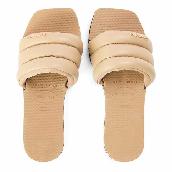 Havaianas Джапанки Hav. You Milan Black 33/34 Flip Flops Womens Rose Gold 