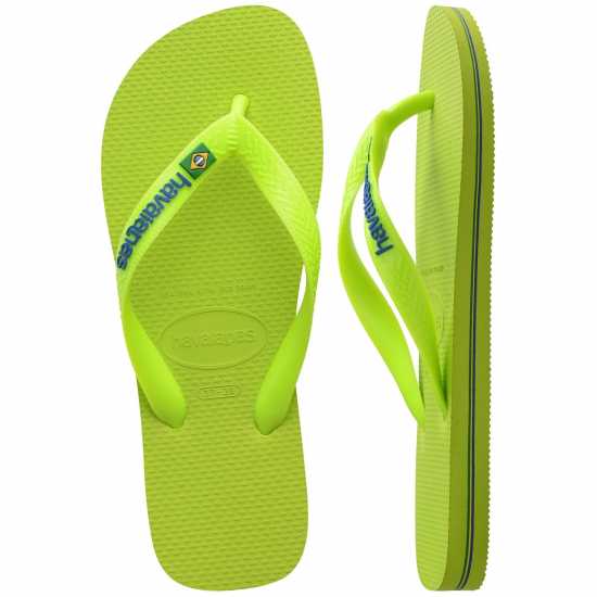 Havaianas Джапанки Women's Brasil Flip Flops Lime Green Havaianas Джапанки Women's Brasil Flip Flops Lime Green