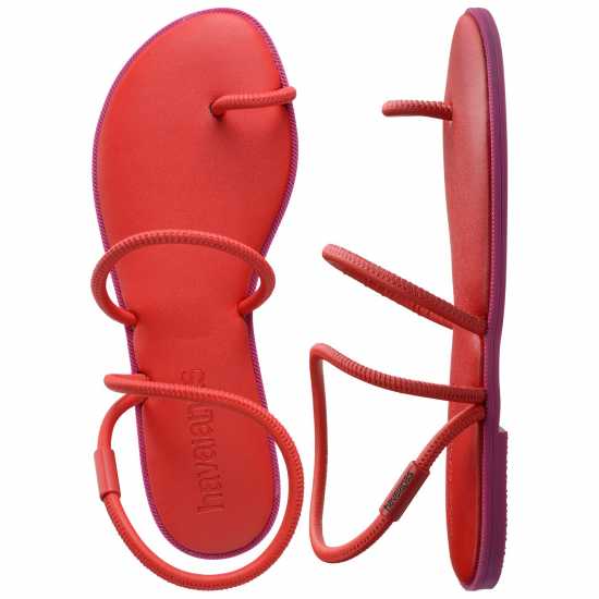 Havaianas Джапанки Women's Una Sandl Flip Flops Ruby Red 