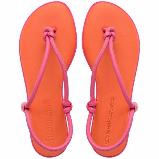 Havaianas Джапанки Women's Una Sandal Flip Flops Vibrant Orange 