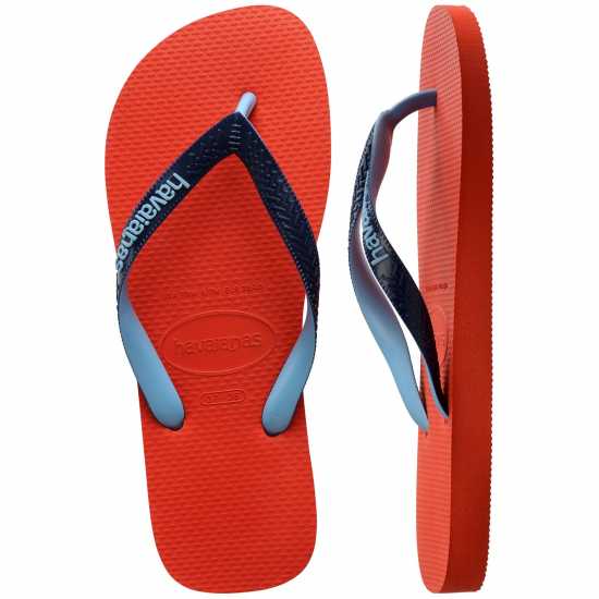 Havaianas Джапанки Hav. Top Mix Vibe Green 39/40 Flip Flops Womens Blood Orange 