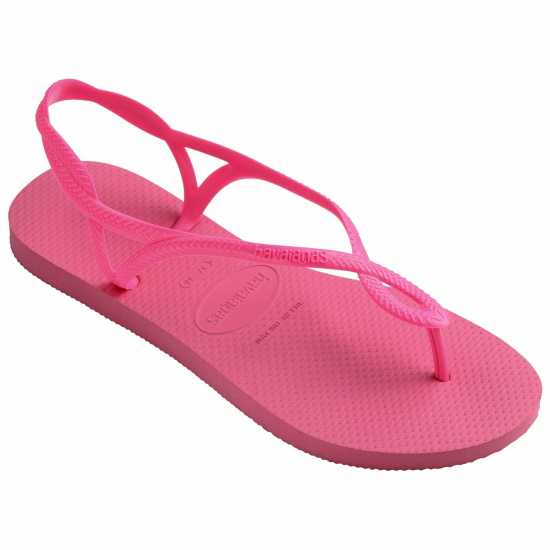Havaianas Джапанки Hav. Luna Ciber Pink 37/38 Flip Flops Womens  