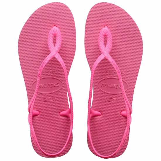Havaianas Джапанки Hav. Luna Ciber Pink 37/38 Flip Flops Womens  
