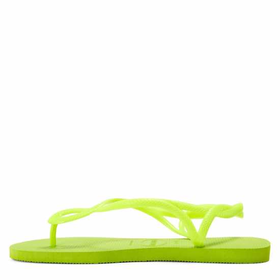 Havaianas Джапанки Women's Luna Cyber Pink Flip Flops Lemon Green Havaianas Джапанки Women's Luna Cyber Pink Flip Flops Lemon Green