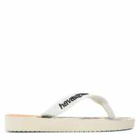 Havaianas Джапанки Hav. Top Holographic Lemon Green / Flip Flops Womens White 
