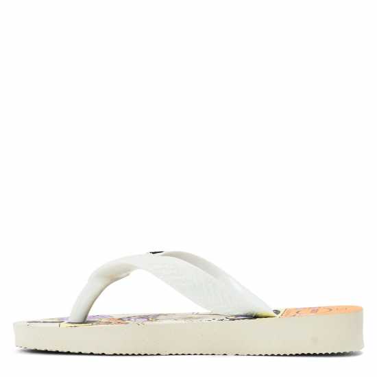 Havaianas Джапанки Hav. Top Holographic Lemon Green / Flip Flops Womens White 