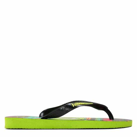 Havaianas Джапанки Hav. Top Holographic Lemon Green / Flip Flops Womens Lemon Green 