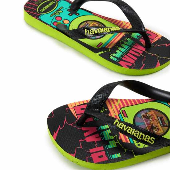 Havaianas Джапанки Hav. Top Holographic Lemon Green / Flip Flops Womens Lemon Green 