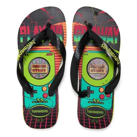 Havaianas Джапанки Hav. Top Holographic Lemon Green / Flip Flops Womens Lemon Green 