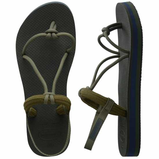 Havaianas Джапанки Women's Cosmo Osaka Blue Star Flip Flops Green 