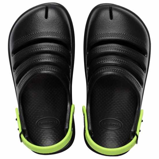 Havaianas Джапанки Women's Flip Flops Black/Green 