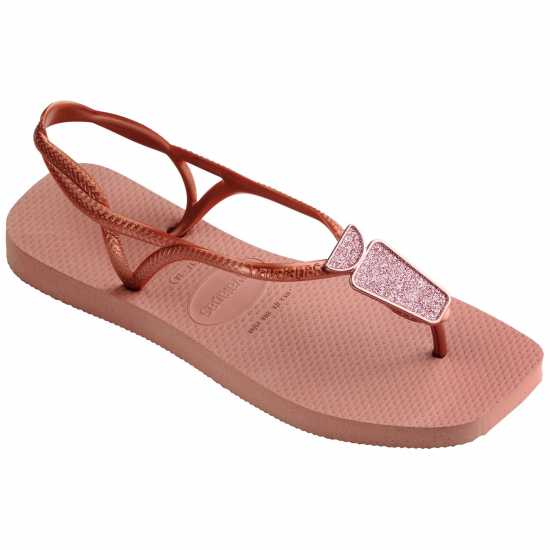 Havaianas Джапанки Hav. Luna Squared Chic Crocus Rose Flip Flops Womens  