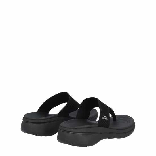 Slazenger Джапанки Slaz Strap Flip Flops Черно 