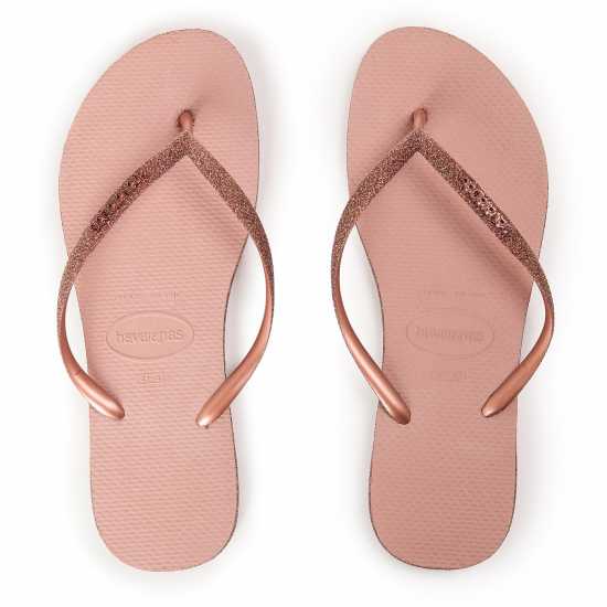 Havaianas Джапанки Hav. Slim Sparkle Ii Crocus Rose 35 Flip Flops Womens  
