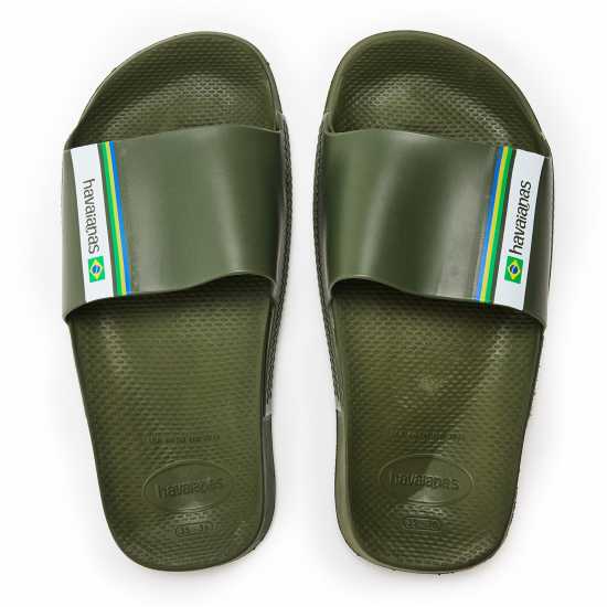 Havaianas Джапанки Hav. Slide Brasil Green 35/36 Flip Flops Womens Havaianas Джапанки Hav. Slide Brasil Green 35/36 Flip Flops Womens