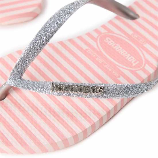 Havaianas Джапанки Hav. Slim Glitter Stripes Ballet Ro Flip Flops Womens Havaianas Джапанки Hav. Slim Glitter Stripes Ballet Ro Flip Flops Womens