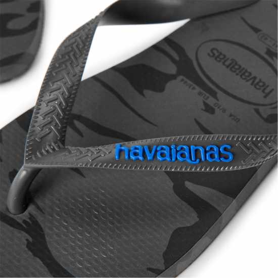 Havaianas Джапанки Hav. Top Camouflage New Graphite 37 Flip Flops Womens  