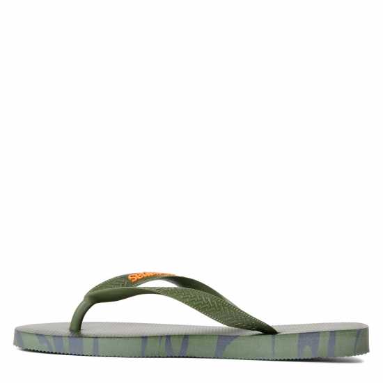 Havaianas Джапанки Hav. Top Camouflage Green 37/38 Flip Flops Womens  