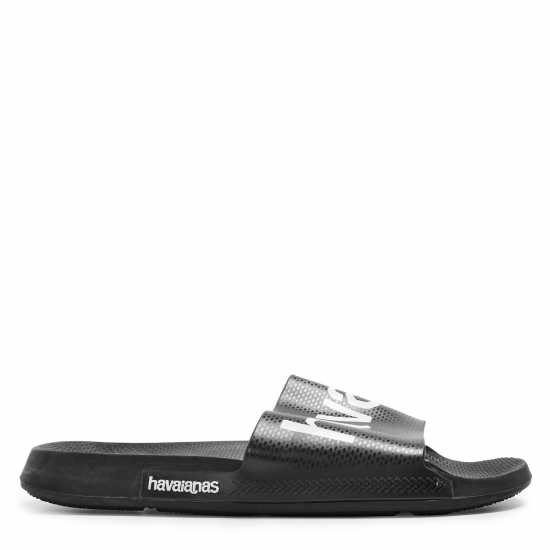 Havaianas Джапанки Hav. Slide Classic Logomania Black Flip Flops Womens  