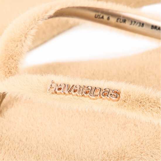 Havaianas Джапанки Hav. Slim Plush Beige 35/36 Flip Flops Womens  