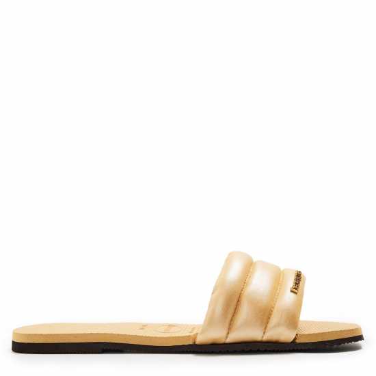 Havaianas Джапанки Hav. You Milan Metallic Golden 39/4 Flip Flops Womens  