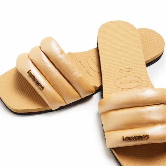 Havaianas Джапанки Hav. You Milan Metallic Golden 39/4 Flip Flops Womens  