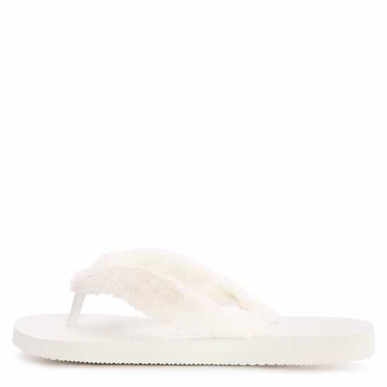 Havaianas Джапанки Hav. Top Home Fluffy White 35/36 Flip Flops Womens  