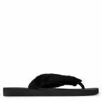 Havaianas Джапанки Hav. Top Home Fluffy Black 35/36 Flip Flops Womens  