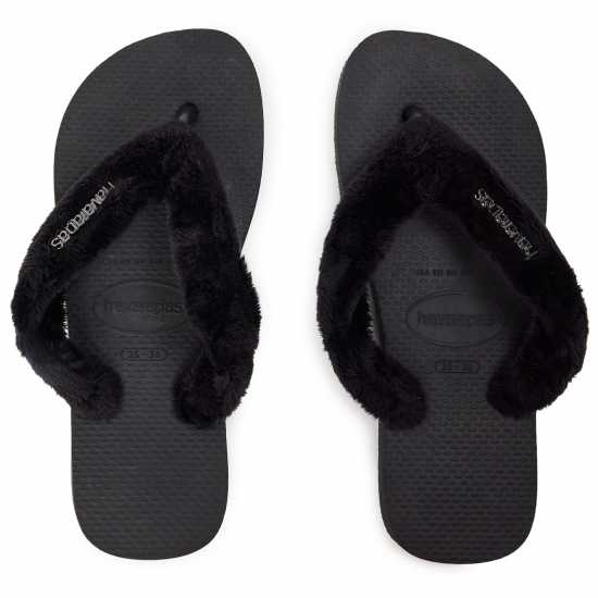 Havaianas Джапанки Hav. Top Home Fluffy Black 35/36 Flip Flops Womens Havaianas Джапанки Hav. Top Home Fluffy Black 35/36 Flip Flops Womens