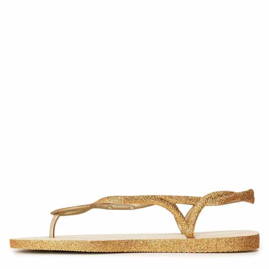 Havaianas Джапанки Hav. Luna Sparkle Beige 37/38 Flip Flops Womens Havaianas Джапанки Hav. Luna Sparkle Beige 37/38 Flip Flops Womens