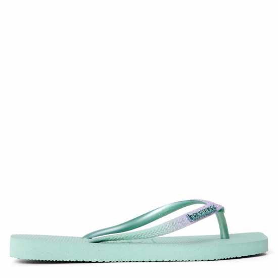 Havaianas Джапанки Hav. Square Glitter Clay 35/36 Flip Flops Womens  