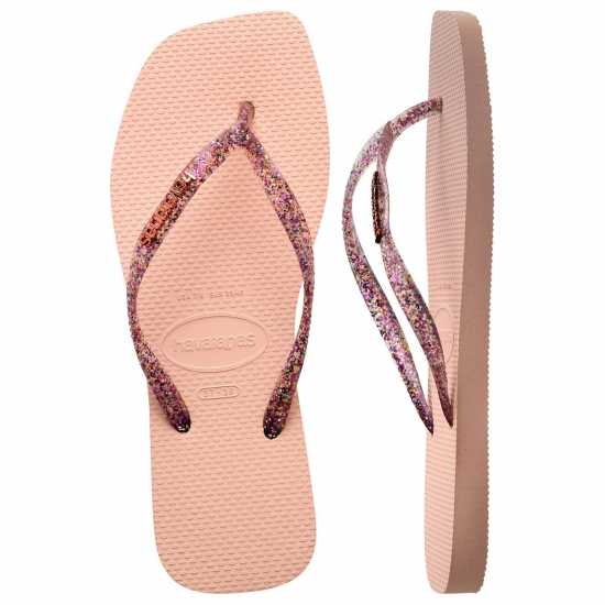 Havaianas Джапанки Hav. Square Logo Metallic Ballet Ro Flip Flops Womens Havaianas Джапанки Hav. Square Logo Metallic Ballet Ro Flip Flops Womens