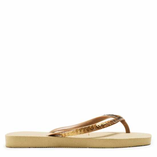 Havaianas Джапанки Hav. Square Magic Sequin Sand Grey Flip Flops Womens  