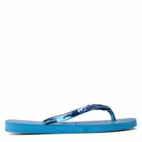 Havaianas Джапанки Hav. Square Magic Sequin Confy Blue Flip Flops Womens  