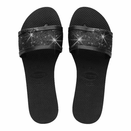 Havaianas Джапанки Hav. You Angra Glitter Black 35/36 Flip Flops Womens Havaianas Джапанки Hav. You Angra Glitter Black 35/36 Flip Flops Womens