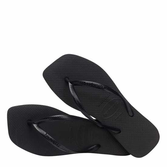Havaianas Джапанки Square Flip Flops Womens Черно Дамски сандали и джапанки