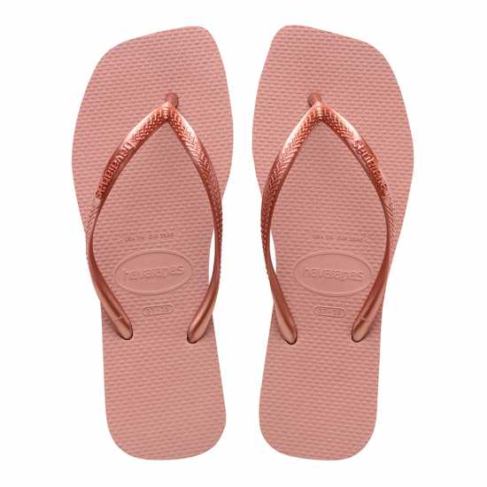Havaianas Джапанки Square Flip Flops Цвете на крохмала Дамски сандали и джапанки