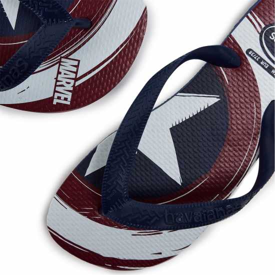 Дамски обувки Havaianas Джапанки Hav. Top Marvel Logomania Navy Blue Flip Flops Womens Havaianas Джапанки Hav. Top Marvel Logomania Navy Blue Flip Flops Womens Дамски обувки