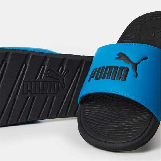 Puma Cool Cat 2.0 Jr Sliders Unisex Kids Син/Черен Детски сандали и джапанки