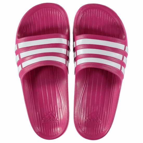 Adidas Duramo Girls Slider Sandals Pink/White Детски сандали и джапанки