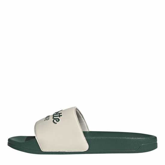 Adidas Unisex Kids' Adilette Sliders Бяло/Зелено 