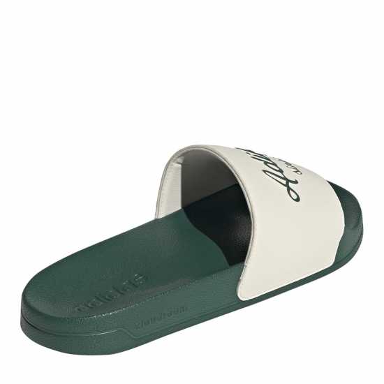 Adidas Unisex Kids' Adilette Sliders Бяло/Зелено 