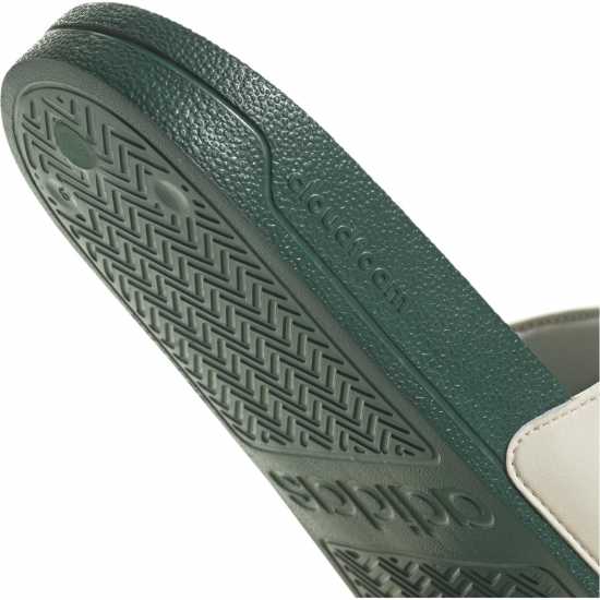Adidas Unisex Kids' Adilette Sliders Бяло/Зелено 
