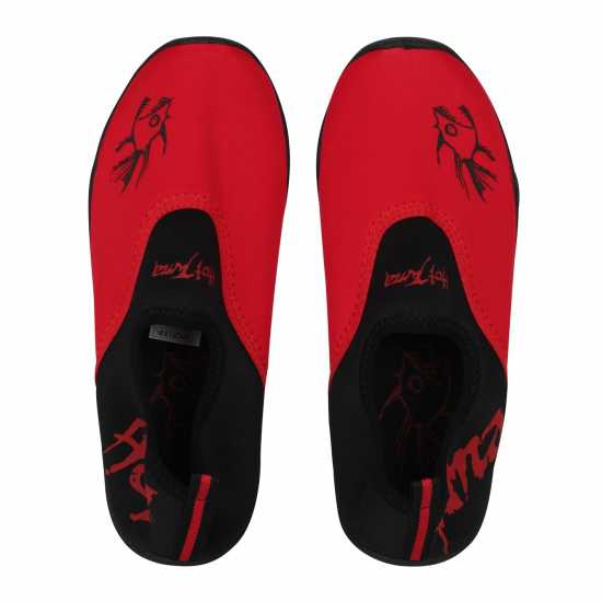 Юношески Обувки Hot Tuna Aqua Water Shoes Junior Red/Black Аква обувки