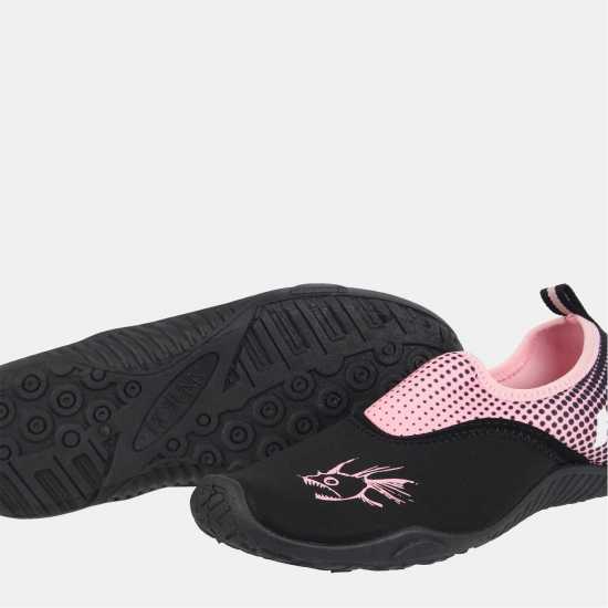 Юношески Обувки Hot Tuna Aqua Water Shoes Junior Black/Pink Fde Юношески Обувки Hot Tuna Aqua Water Shoes Junior Black/Pink Fde