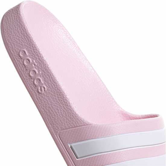 Adidas Adilette Aqua Slides Junior Pink/White Детски сандали и джапанки