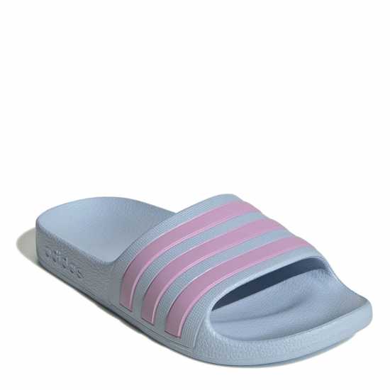 Adidas Adilette Aqua Slides Junior Светещ/Син/Лилав Детски сандали и джапанки